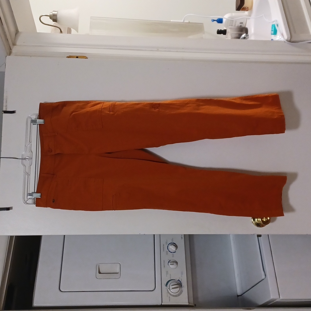 Eddie Bauer orange pants